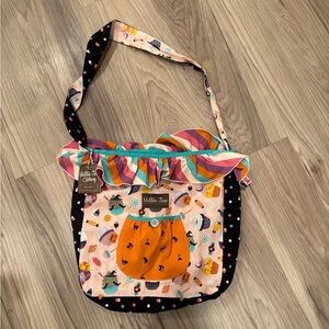 NWT Matilda Jane Halloween Trick or Treat Bag with Ruffles